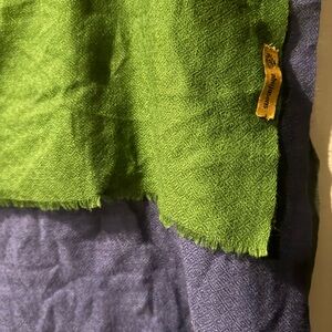 Stylish Green and Blue Scarf